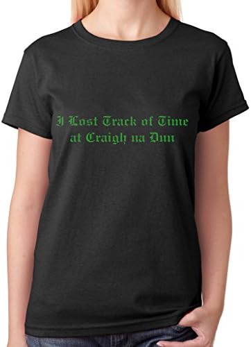 Densiy Women's Tee Outlander Gabaldon Womens Fashion Shirts Balck Size Small