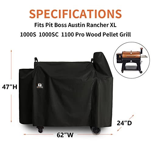 SUPJOYES Grill Cover for Pit Boss Austin XL, Rancher XL Wood Pellet