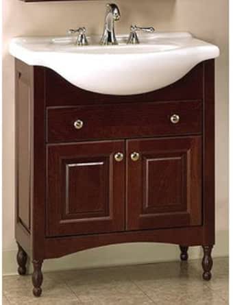Amazon.com: Windsor 30" Narrow Depth Bathroom Vanity Base Base Finish ...