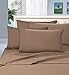 Elegant Comfort Luxurious Bed Sheets Set on Amazon 1500 Premier Wrinkle,Fade and Stain Resistant 4-Piece Bed Sheet Set, Deep Pocket, King Taupe