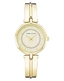 Anne Klein Women's Glitter Accented Bangle Watch