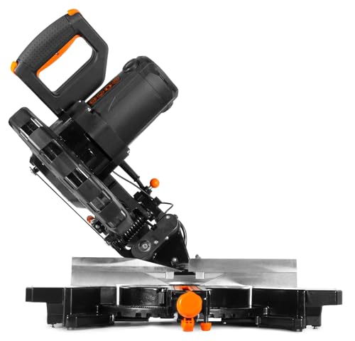 WEN 15-Amp 10-Inch Single-Bevel Sliding Compound Miter Saw with Laser (MM1014T) photo 12
