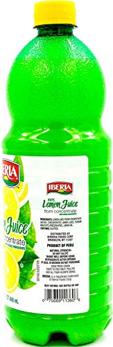 Iberia 100% Lemon Juice, 32 Ounce (Pack of 3) - Image 2