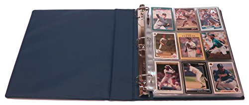 Hobbymaster Baseball Card Collecting Starter Kit - Album, Pages, Sleeves, Toploaders, Mini-Snap Holders and Storage Box to Store and Protect Your Sports Card Collection