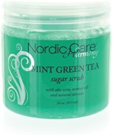 Nordic Care Harmony Sugar Scrub, Mint Green Tea, 19 Ounce