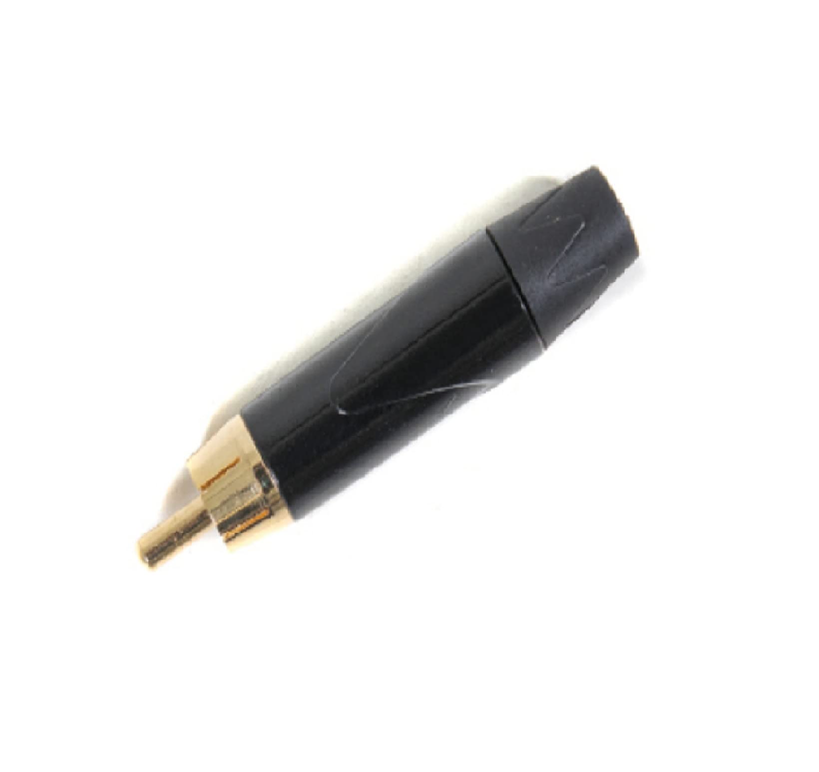 GEWA Alpha Audio Stecker Cinch Cinchstecker, vergoldete Kontakte, für Kabel bis 6 mm Durchmesser
