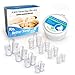 8PCS Anti Snoring Devices, Anti Snoring Solution, Snore Mute Nose Sleep Vents by MERCHR, Nasal Dilator for Breathing