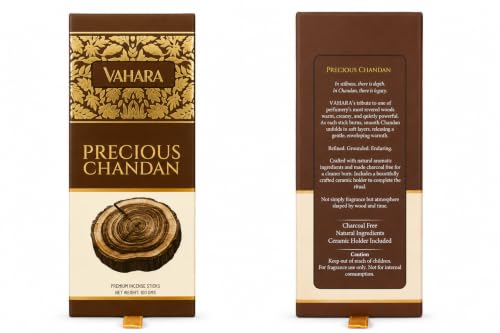 Vahara Chandan Incense Sticks 100g at Amazon