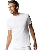 Hanes Men's Tall Tagless Crew Undershirt (3 Pack)