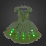 DISNEY STORE TINKER BELL TINKERBELL LIGHT-UP COSTUME DRESS ~ FAIRY ~ 2016 (9/10)