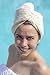 THE ELEMNT Microfiber Hair Towel - Quick Dry Hair Twist Drying Towel - 3 Pack Luxe Hair Towel