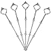 DGQ 10 x Sets 2 or 3 Tier Cake Plate Stand Fittings Silver Plate Stands