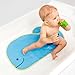 Skip Hop Moby Baby Bath Set, Four Bathtime Essentials - Spout Cover, Bath Kneeler, Elbow Pad, And Bath Mat, Blue