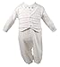 Boutique Collection Baby Boys' Christening Outfit with Attached Vest and Hat, 3M White