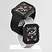 UMTELE Compatible with iWatch Case 40mm Series 6/5/4/SE, Rugged Shockproof Protective Bumper Cover [NO Screen Protector]