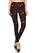 R655-OS Off to Space Print Fashion Leggings