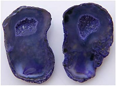 Thebestjewellery Solar Agate Druzy Cabochon, 42Ct Solar Agate Druzy Gemstone, Free Form Shape Cabochon for Jewelry Making SKU-2281