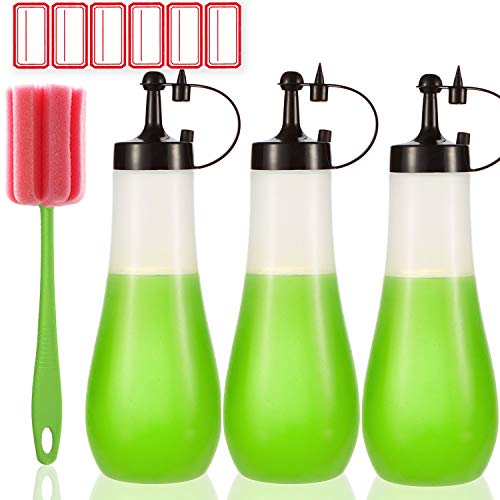 Condiment Squeeze Bottle Sauce Squeeze Squirt Bottle for Kitchen