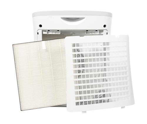 SHARP Air Purifier with True HEPA filter. Covers up to 690 sq. ft. for Small Rooms, such as Bedroom, Office or Dorm Room, for Dust, Smoke, and Pollen. FPF30UH