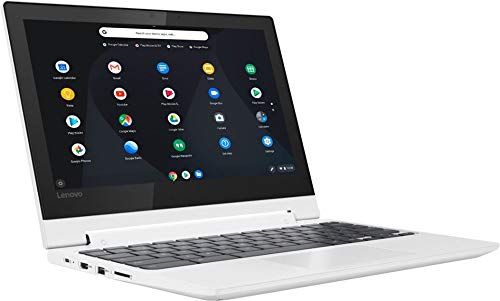 Lenovo 2020 2-in-1 11.6" Convertible Chromebook Touchscreen Laptop Computer/Quad-Core MediaTek MT8173C (4C/ 2X A72 + 2X A53)/ 4GB Memory/ 32GB eMMC/ 802.11ac WiFi/Bluetooth/Type-C/White/Chrome OS