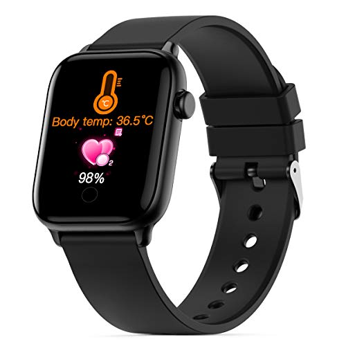 Smart Watch Fitness Tracker,Body Temperature Monitor Blood pressure