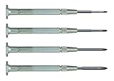 Moody Tools 58-0219 Chromium Vanadium Steel JIS-type Screwdriver Set, 4-Piece