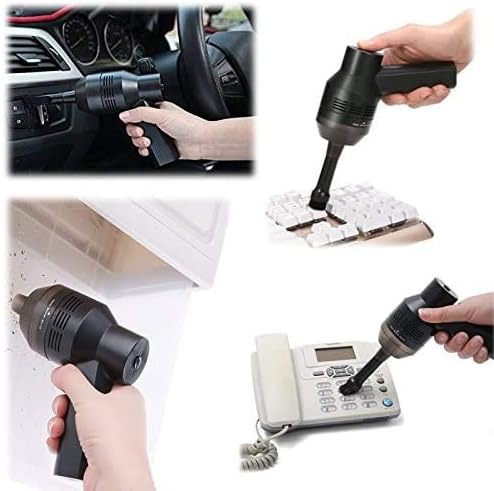 Keyboard Cleaner Powerful Rechargeable Mini Vacuum Cleaner,Cordless Portable Vacuum-Cleaner Tool for Cleaning Dust Hairs - Image 5