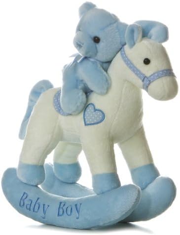plush rocking horse