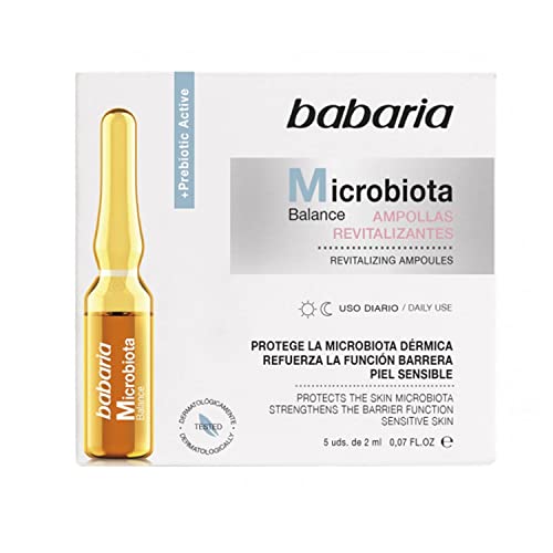 BABARIA Microbiota Balance Tratamiento Ampollas Revitalizantes Piel Sensible Uso Diario 5Un per chi cerca qualità e praticità, per uso pratico e risultati affidabili