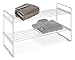 Whitmor 2 Tier Stackable Closet Shelves - Chrome