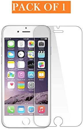 CELLBUZZ 6D Full Adhesive Transparent Screen Guard For Apple iPhone 7 Plus / 8 Plus Full Glue Edge To Edge Tempered Glass With Full Installation Kit Anti Fingerprint Shatter Proof (Pack Of 1)