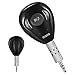 Bluetooth Receiver Audio Adapter for Car - Portable Wireless Audio Adapter 3.5mm Aux Stereo Output (Bluetooth 4.1, Built-in Microphone) for Home Audio Music Streaming Sound System,Black