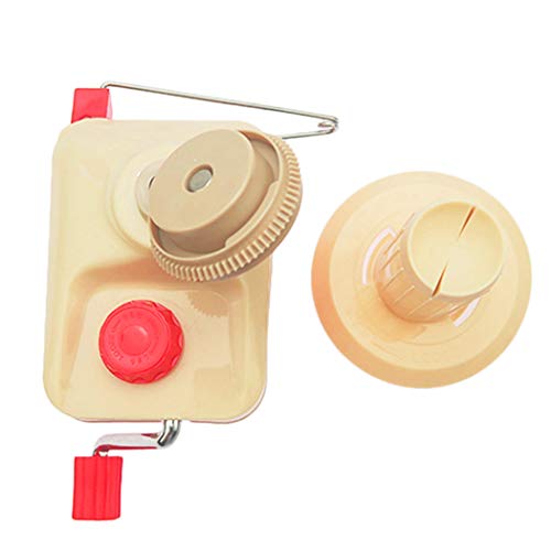 JUSTDOLIFE Yarn Winder Creative Winding Machine Wool Winder Yarn Winding Tool Sewing Supplies - Thumbnail 4