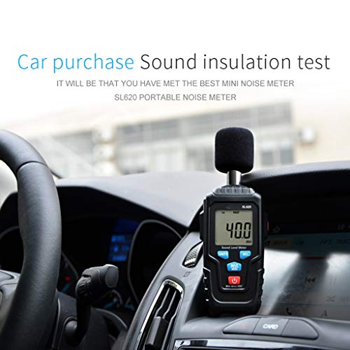 Zyj Sound Level Meter Recorder 30-135dB High Precision Household Noise Measurement Level Meter Detector Diagnostic Tool