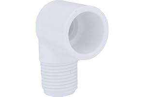 CHARLOTTE PIPE 1/2 SCH 40 90 DEGREE STREET ELL MPTXS PRESSURE (1 Unit Piece)