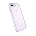 Speck Products Compatible Phone Case for Apple iPhone 8 Plus/iPhone 7 Plus/iPhone 6S Plus, Presidio Clear + Glitter Case, Geode Purple with Gold Glitter/Geode Purple