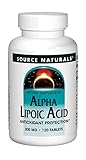 Source Naturals Alpha-lipoic Acid 200 Mg, Universal Antioxidant, 120 Tablets