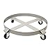 ABN 55 Gallon Heavy Duty Drum Dolly with Swivel Wheel Casters, 1000 lb pound (454kg) Capacity – Drum Cart Barrel Cart
