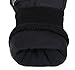 ANDORRA Boys Waterproof Lined Winter Ski Mittens,M,BlackGrey
