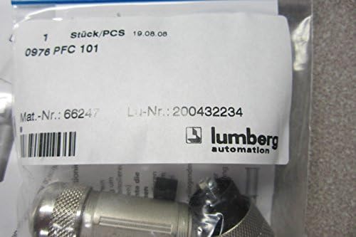 3 NEW LUMBERG 0976 PFC 101 CONNECTOR 0976PFC101
