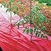 Red Mulch - Garden - Plastic Film - 4ft. X 100ft. 1.0 Mil Embossed By Grower's Solution