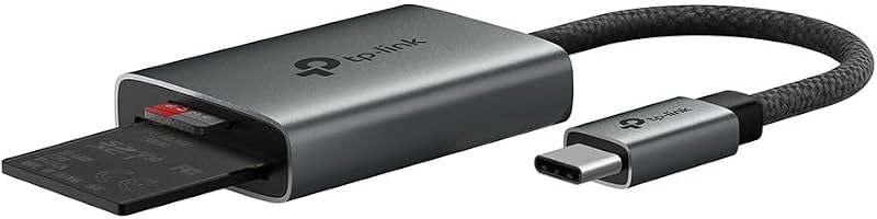 UA440C UHS-II Lettore di Schede SD/microSD 4.0, USB 3.0 Type-C Velocità fino a 5 Gbps, Lettura/Scrittura Simultanea, Compatibile con Mac OS, Windows, iPadOS, iOS, Android, Linux OS e Chrome OS