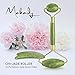 Makady Natural Jade Roller– Gua Sha – Lymphatic Drainage Tool for Face, Neck, Body - Anti Aging Treatment – Reduces Wrinkles and Fine Lines