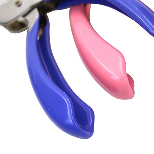Staple removers Staple Pull Office Staple Removal Tool Hand-held Comfort and Energy Saving, no Damage to Paper for Office(Pink and Blue)