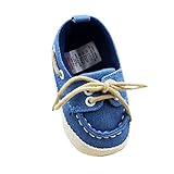 Weixinbuy Infant Baby Boy's Lace Up Soft Bottom Prewalker Sneaker