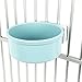 Kennel-Gear 20 oz Plastic Dog or Cat Bowl Kit, Slate Blue