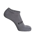 Cariloha Men's Viscose From Bamboo Ankle Socks (L/XL, Carbon/Black)