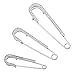 3PCS Silver Tone Crystal Sweater Pin Candy Hat Breastpin Pave Safety Pin Scarf Lapel Pin Cardigan Brooch