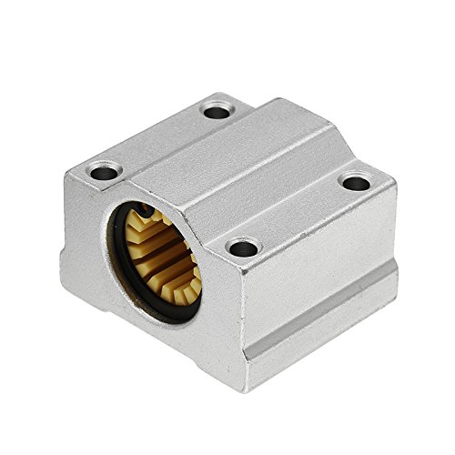 RISHIL WORLD Machifit SC12UU 12mm Solid Polymer Linear Motion Bearing Slide Bushing for CNC Single Item.