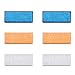 YIMALER 6pcs Washable Mopping Pads Accessories for 240 241